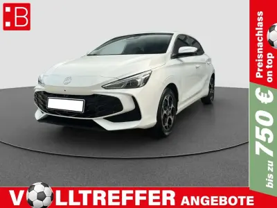 Neu MG MG3 Luxury 194 PS (142 kW) 2026 Weiss Kleinwagen