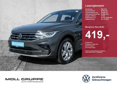 Usata VW Tiguan Elegance 150 CV (110 kW) 2021 Grigio SUV
