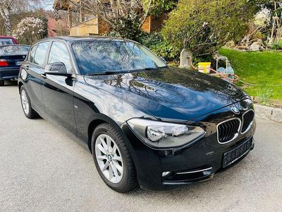 Brugt BMW 116 Sport Line 136 HK (100 kW) 2015 Sort Hatchback