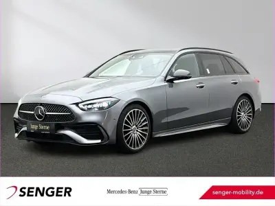 Brugt Mercedes C300 AMG line 265 HK (194 kW) 2022 Grå Stationcar