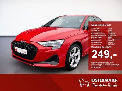 Progressivrot metallic Gebraucht 2025 Audi A3 Advanced Plus Limousine | 33.880 € (Fairer Preis)