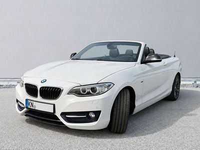 Gebraucht BMW 220 Sport Line 184 PS (135 kW) 2015 Weiß Cabrio