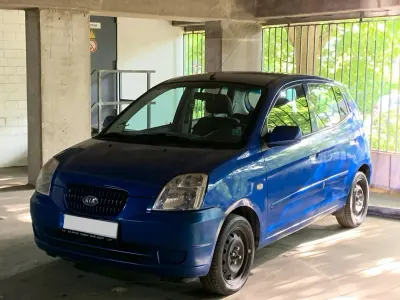 Gebraucht Kia Picanto LX 65 PS (47 kW) 2006 Blau Kleinwagen