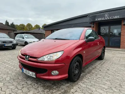 Occasion Peugeot 206 CC 109 PK (80 kW) 2003 Rood Cabriolet