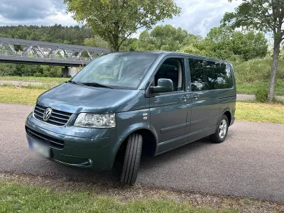 Gebraucht VW Multivan Highline 174 PS (127 kW) 2008 Blau Van / Kleinbus