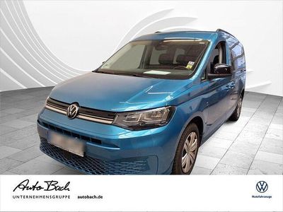 Blau (costa azul metallic) Gebraucht 2021 VW Caddy Maxi Life Van / Kleinbus | 26.940 € (Fairer Preis)