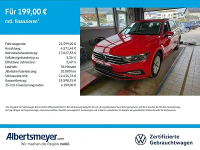 Gebraucht VW Passat Business 150 PS (110 kW) 2022 Rot Kombi