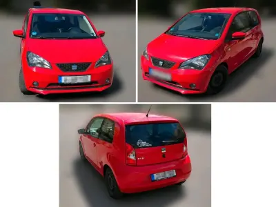 Brugt Seat Mii 75 HK (55 kW) 2012 Rød Hatchback