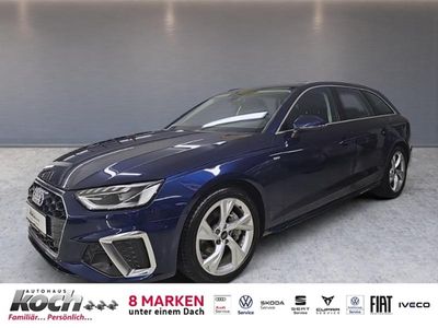 Gebraucht Audi A4 S-Line 204 PS (150 kW) 2023 Blau Kombi