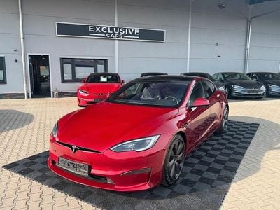 Gebraucht Tesla Model S Plaid 750 kW (1020 PS) 2023 Rot Kleinwagen