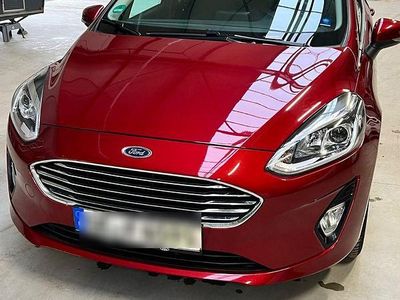 Rot Gebraucht 2021 Ford Fiesta Titanium Kleinwagen | 7.980 € (Superpreis)