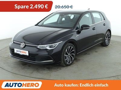 Gebraucht VW Golf VII Style 150 PS (110 kW) 2020 Schwarz Limousine