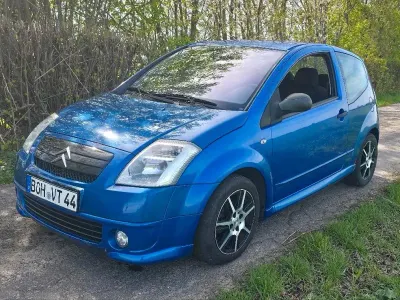 Gebraucht Citroën C2 VTR Sport 73 PS (53 kW) 2005 Blau Kleinwagen