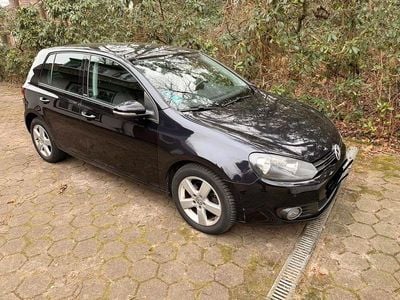 Gebraucht VW Golf VI Style 86 PS (63 kW) 2011 Schwarz Kleinwagen