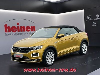Usata VW T-Roc Cabriolet R-line 150 CV (110 kW) 2020 Giallo Cabrio