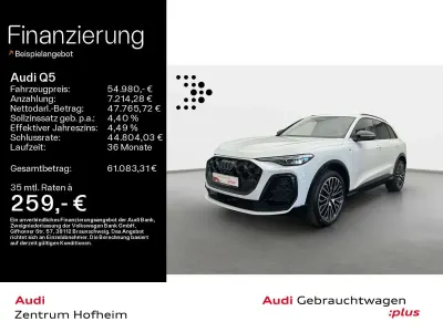 Gebraucht Audi Q5 Edition .1 204 PS (150 kW) 2025 Gletscherweiß metallic SUV