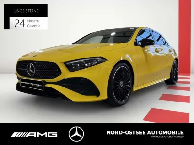 Gebraucht Mercedes A200 AMG 150 PS (110 kW) 2023 Unilack sonnengelb Limousine