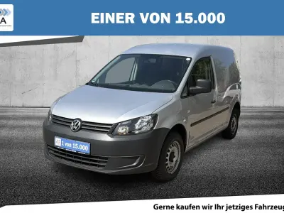 Gebraucht VW Caddy 75 PS (55 kW) 2014 Silber metallic Van / Kleinbus