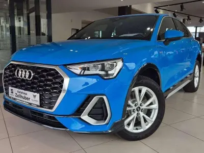 Gebraucht Audi Q3 Sportback S-Line 190 PS (139 kW) 2022 Turbo blau SUV