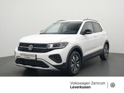 Gebraucht VW T-Cross Goal 116 PS (85 kW) 2025 Schwarz / pure white (metallic) SUV