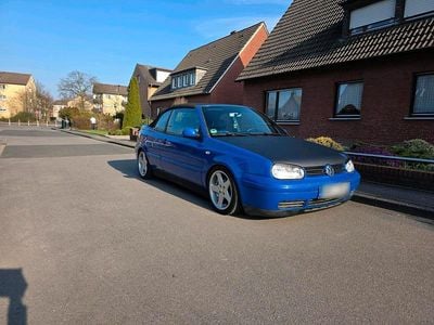 Brugt VW Golf Cabriolet 116 HK (85 kW) 1999 Blå Cabriolet
