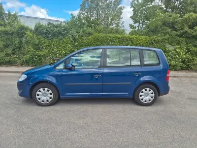 Gebraucht VW Touran Conceptline 140 PS (102 kW) 2009 Blau Van / Kleinbus
