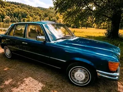 Gebraucht Mercedes S280 156 PS (114 kW) 1979 Blau Limousine