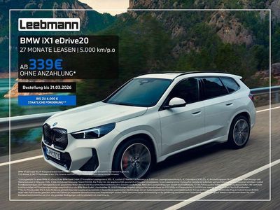 Neu BMW iX1 150 kW (204 PS) 2026 Schwarz SUV