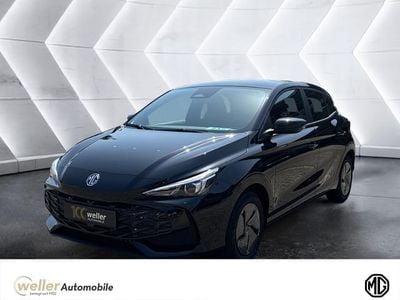 Neu MG MG3 102 PS (75 kW) 2025 Schwarz Kleinwagen