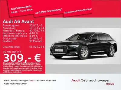 Gebraucht Audi A6 Advanced Plus 299 PS (219 kW) 2024 Mythosschwarz metallic Kombi