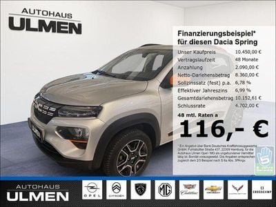 Gebraucht Dacia Spring Essentiel 33 kW (45 PS) 2022 Silber Kleinwagen