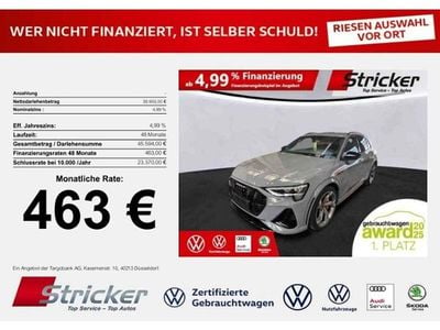 Usata Audi e-tron Sport 369 kW (503 CV) 2022 Grigio SUV