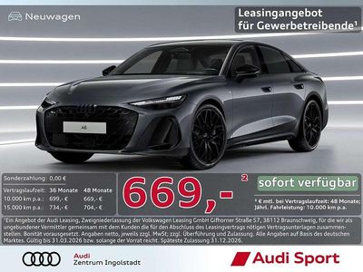 Daytonagrau Neu 2025 Audi A6 Sport Limousine | 76.250 € (Etwas zu teuer)