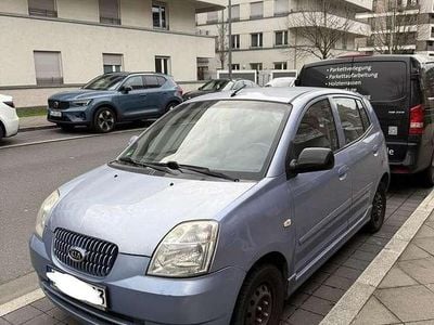Gebraucht Kia Picanto EX 65 PS (47 kW) 2007 Blau Kleinwagen