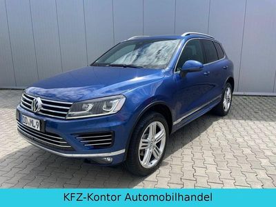 Gebraucht VW Touareg R-line 262 PS (192 kW) 2015 Blau SUV