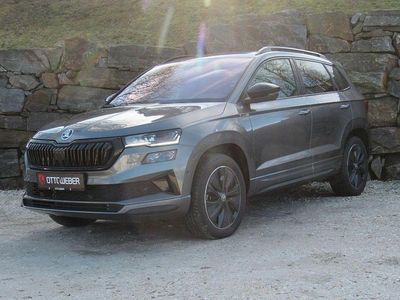 Gebraucht Skoda Karoq SportLine 150 PS (110 kW) 2024 Grau SUV
