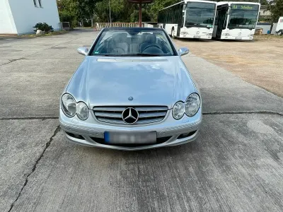 Gebraucht Mercedes SLK200 163 PS (119 kW) 2006 Silber Cabrio