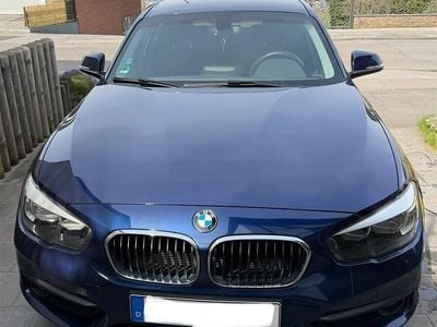 Usata BMW 118 M Sport 136 CV (100 kW) 2017 Blu Utilitaria