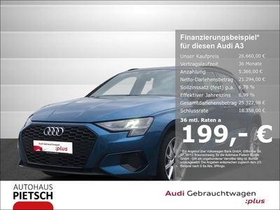 gebraucht Audi A3 Sportback 30 TFSI advanced - LED Navi VC PDC GRA S