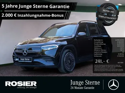 Gebraucht Mercedes EQB250 AMG 139 kW (190 PS) 2023 Schwarz / nachtschwarz SUV