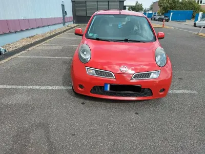 Gebraucht Nissan Micra 80 PS (58 kW) 2009 Rot Kleinwagen
