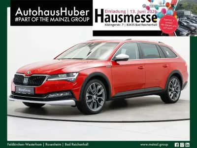 Używany Skoda Superb 200 KM (147 kW) 2022 Czerwony Kombi