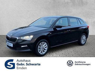 Gebraucht Skoda Scala Ambition 110 PS (80 kW) 2023 Schwarz Kleinwagen