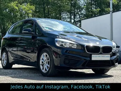 Gebraucht BMW 218 Active Tourer Basis 150 PS (110 kW) 2018 Schwarz Van / Kleinbus