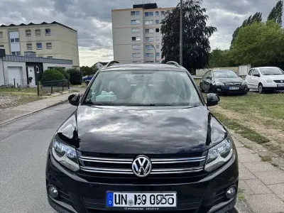 Gebraucht VW Tiguan Sportline 122 PS (89 kW) 2013 Schwarz SUV