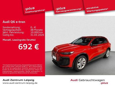 Gebraucht Audi Q6 e-tron S-Line 284 kW (387 PS) 2025 Rot SUV