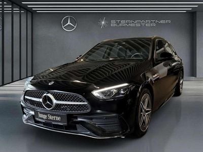 Schwarz Gebraucht 2025 Mercedes C300 AMG Limousine | 43.790 € (Superpreis)
