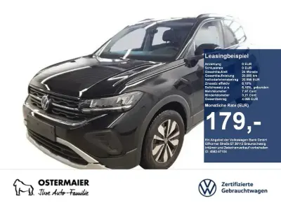 Brugt VW T-Cross Goal 116 HK (85 kW) 2024 Sort SUV