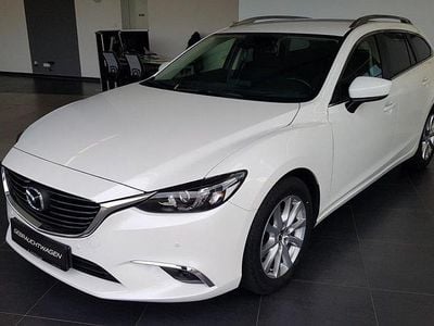 Gebraucht Mazda 6 Exclusive-Line 146 PS (107 kW) 2018 Weiß Kombi