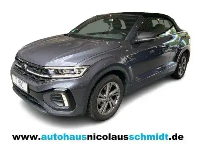 Gebraucht VW T-Roc Cabriolet R-line 150 PS (110 kW) 2023 Grau Cabrio